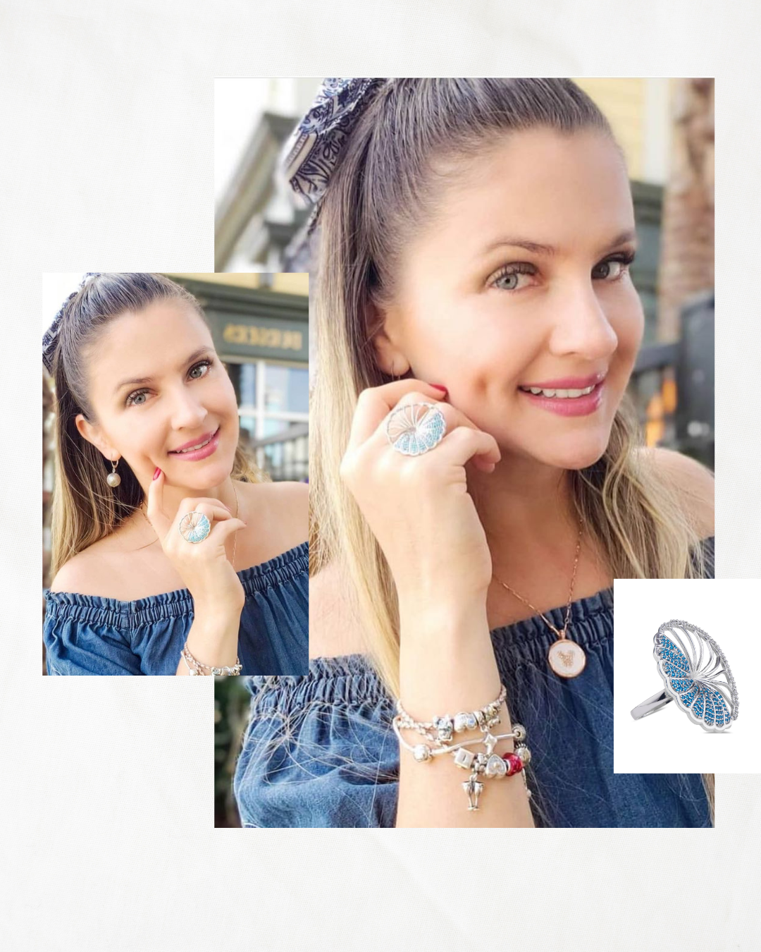 Triangle Drop Earrings