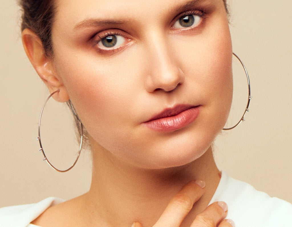 Silver Hoops - CallistabyVinita