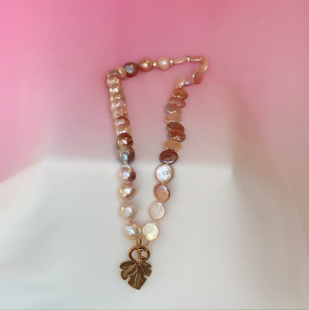 Edison & Round Coin Pearls Necklace - CallistabyVinita