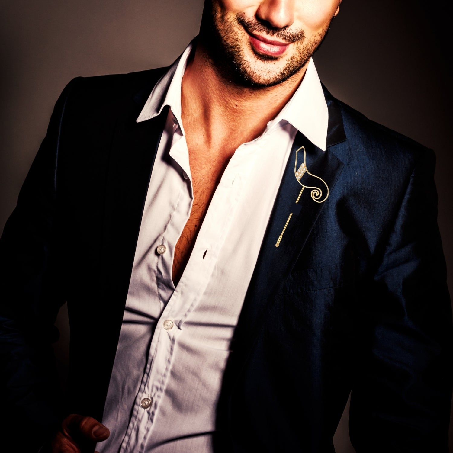 Seahorse Lapel Pin - Callista by Vinita