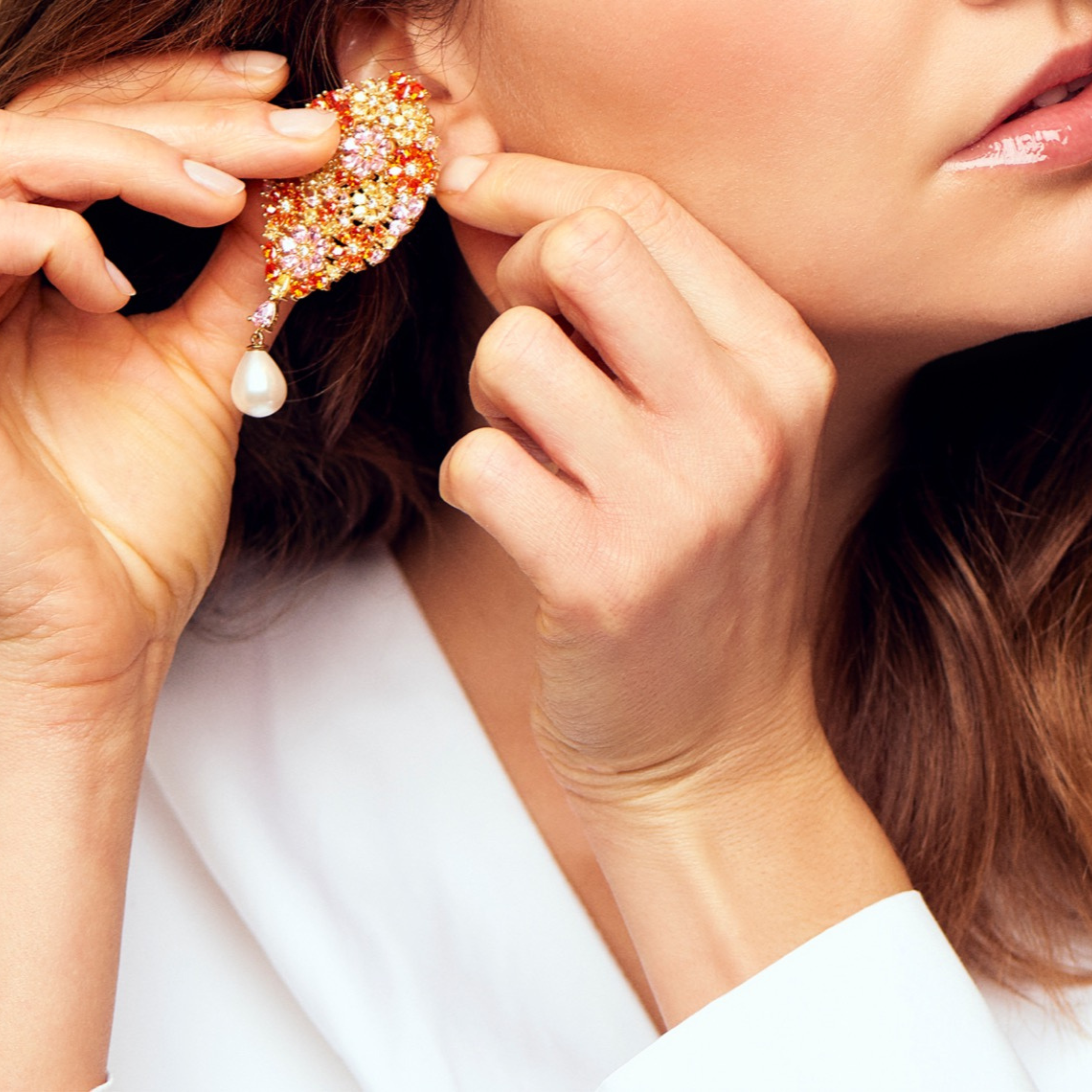 Floral Bliss Earrings - Callista by Vinita