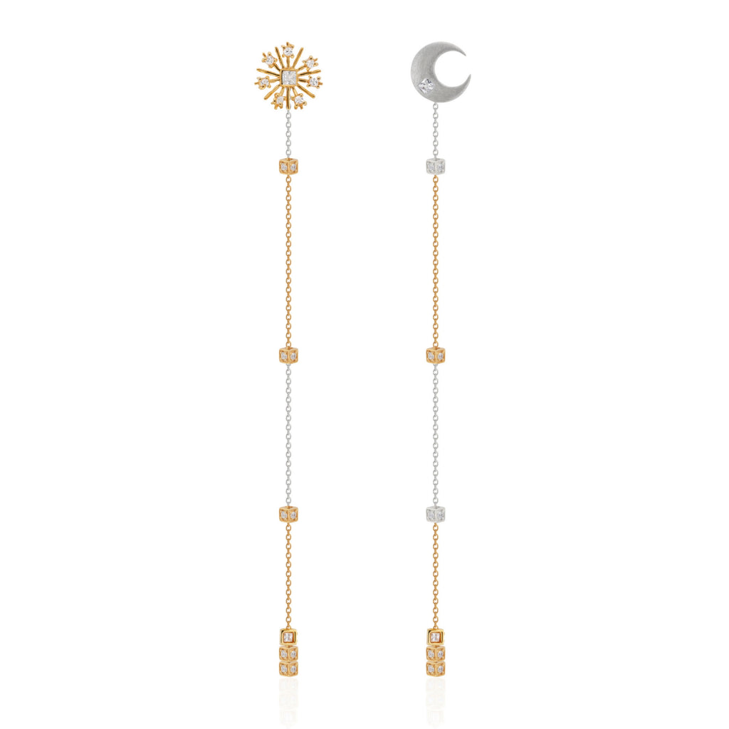 Sitara Chain Earrings - Callista by Vinita