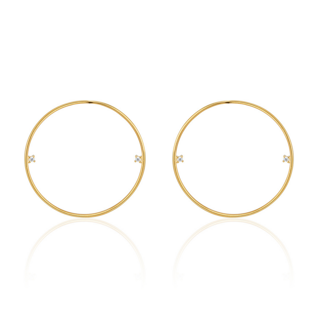 Circle Earrings - Callista by Vinita