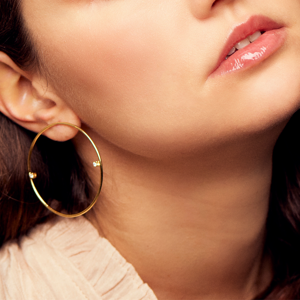 Circle Earrings - Callista by Vinita
