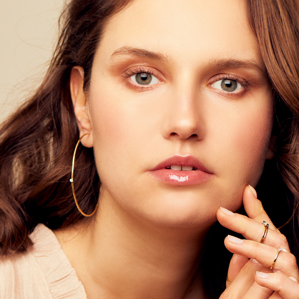 Golden Hoops - Callista by Vinita