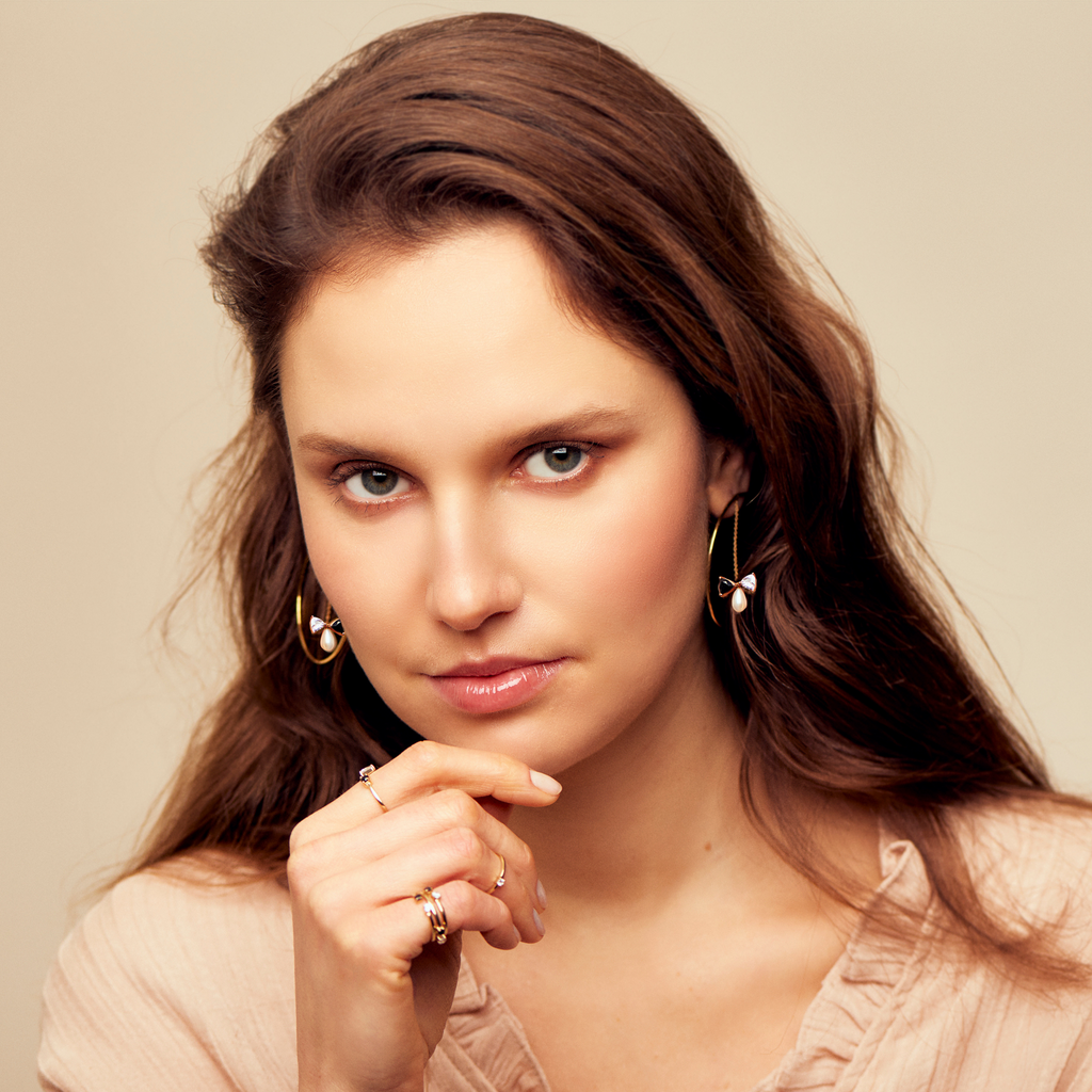 Pearl Drop Earrings - Callista by Vinita