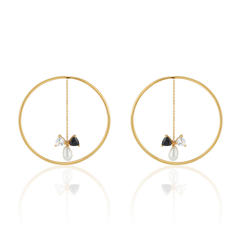 Pearl Drop Earrings - Callista by Vinita
