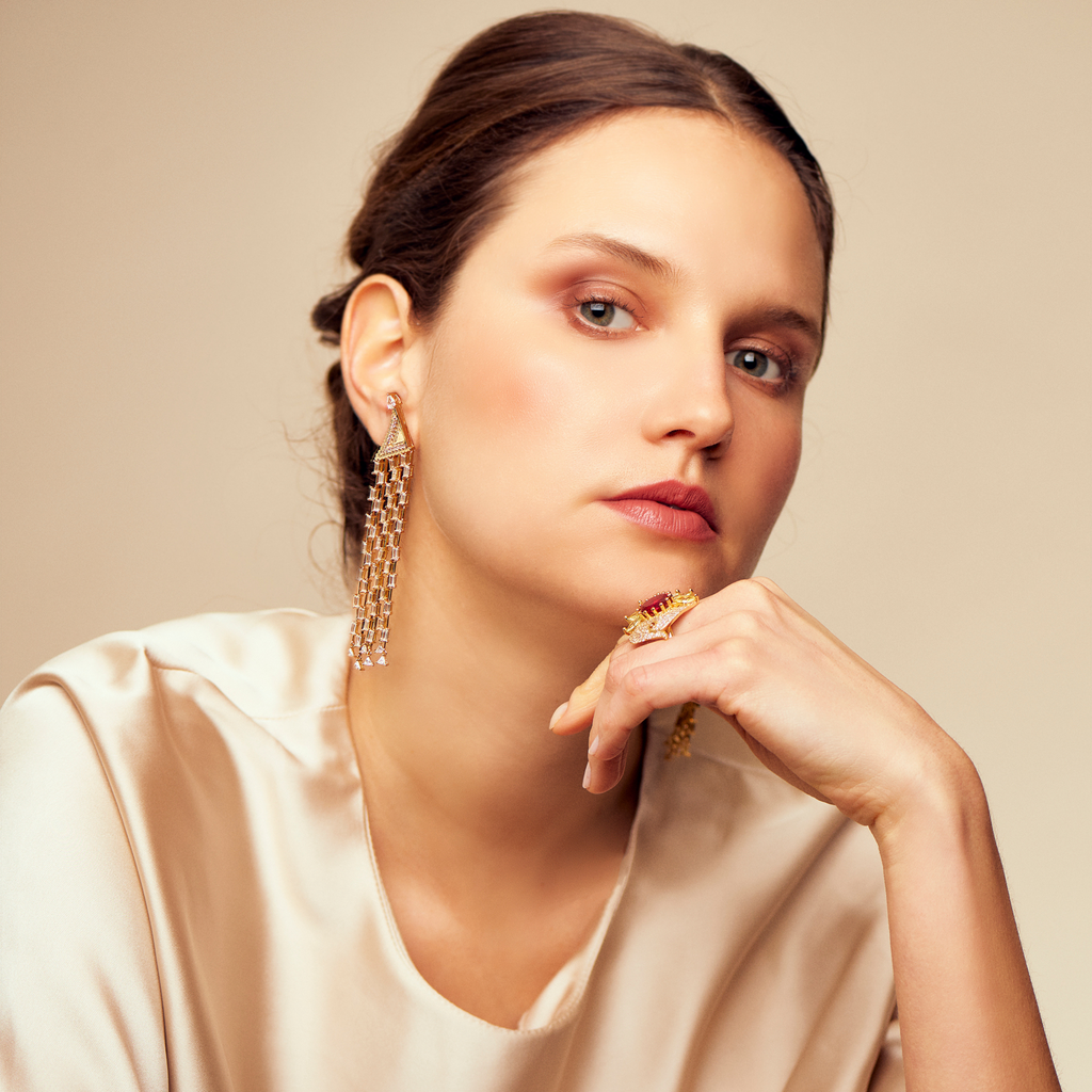 Temple Earrings - Callista by Vinita