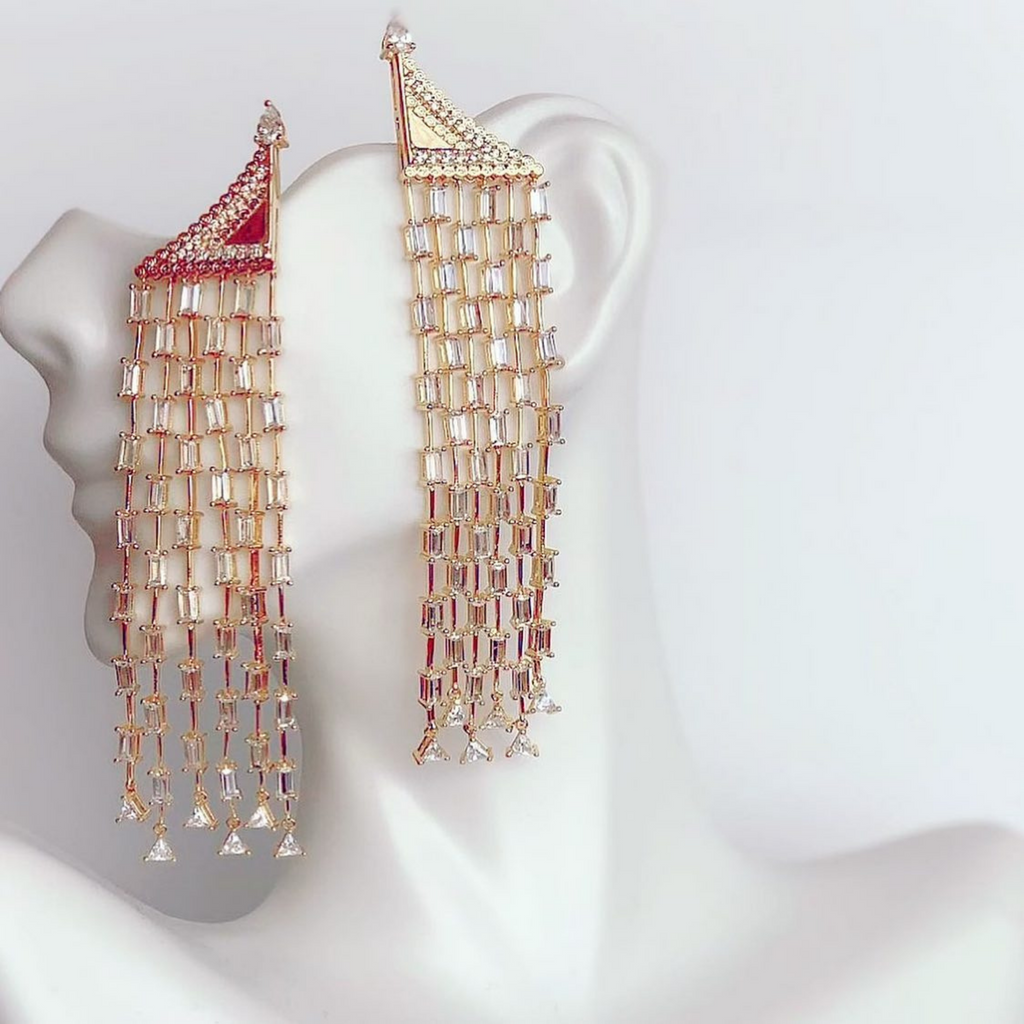 Temple Earrings - Callista by Vinita
