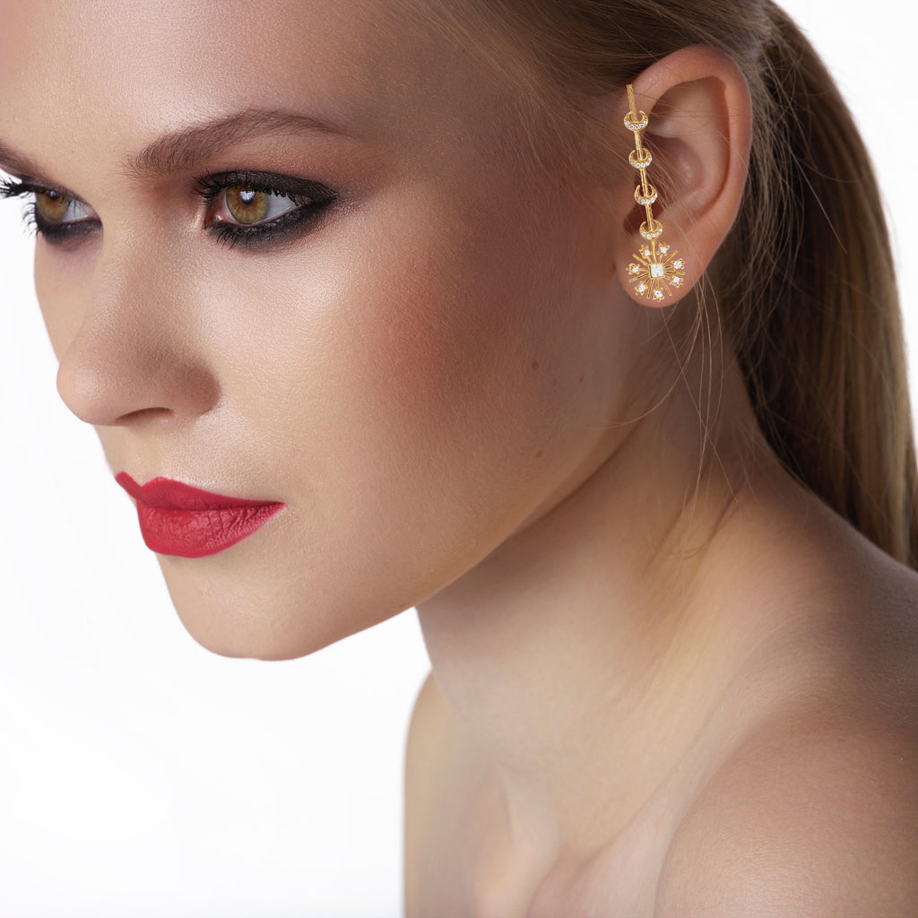 Sitara Ear Climber - Callista by Vinita